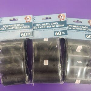NEW, Greenhouse Kennel Club, Black dog waste bags